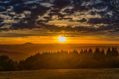 Sonnenuntergang-Steinerberg